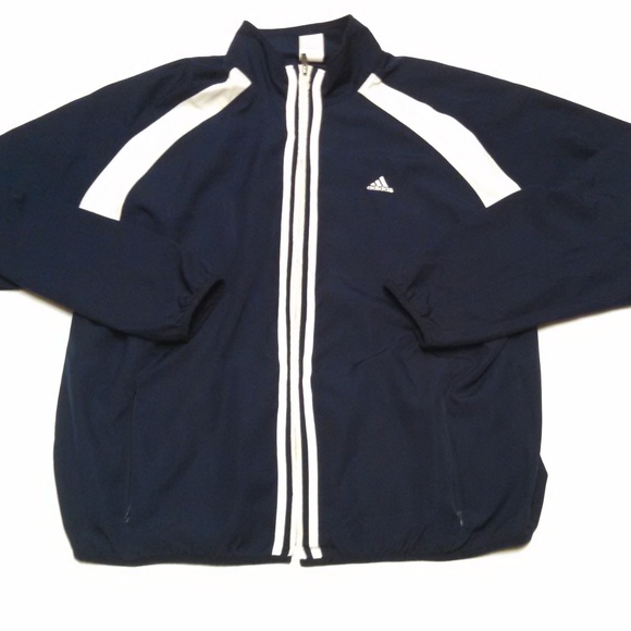adidas Other - Adidas Track Jacket Mesh Lined Windbreaker Large
